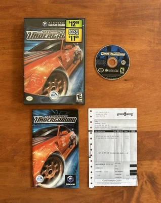Need for Speed Underground (Nintendo GameCube) CIB Complete & Tested -Ships Fast - Image 1 of 4