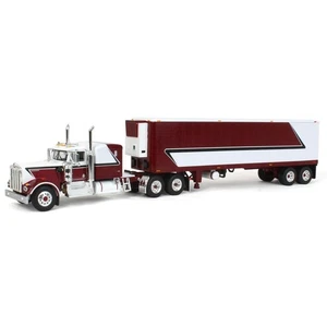 First Gear DCP 1/64 Kenworth W900A w/ 40ft Dry Goods Reefer Trailer 60-1687 - Picture 1 of 5