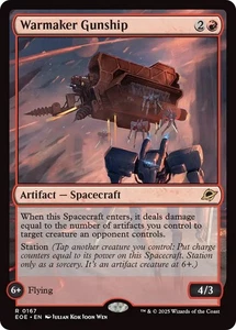 🧙Warmaker Gunship R 0167 EOE Edge Of Eternities MTG - Picture 1 of 2