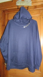 Ladies navy blue hooded top with front pockets size 4XL(20-22)NWOT - Picture 1 of 2