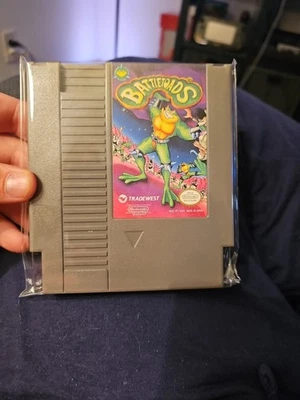 Battletoads (Nintendo Entertainment System NES, 1991) AUTHENTIC TESTED - Good - Image 1 of 2