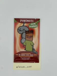 Dysfunctional Passholder Pokenots Gym Homies Pokenot Sealed Single Booster Pack - Bild 1 von 2