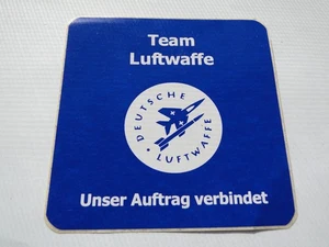 Aufkleber  Bundeswehr  Team Luftwaffe  Unser Auftrag verbindet ca 10x10  cm - Bild 1 von 1