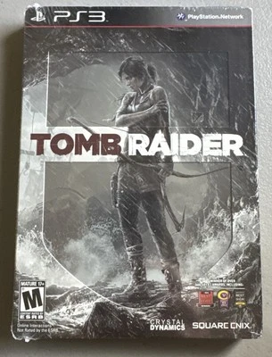 BRAND NEW SEALED Tomb Raider: The Beginning TARGET STEELBOOK 1st Print PS3 - Image 1 of 4