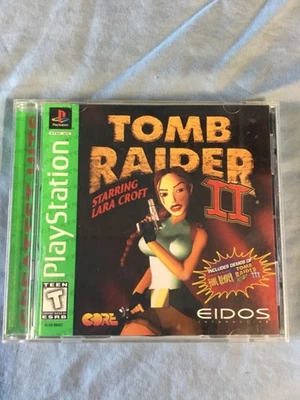 Tomb Raider II Starring Lara Croft (Sony PlayStation 1, 1997) - Imagem 1 de 3