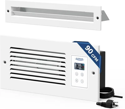 ALORAIR AirTran T90 Room to Room Wall Air Transfer Exhaust Fan intelligent Modes