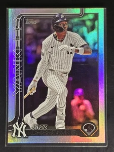 2025 Topps #185 Jazz Chisholm Jr. Rainbow Foil - Picture 1 of 2