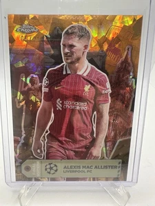 2025 Topps Chrome Final Destination - Alex McAllister /25 Orange Refractor SP - Bild 1 von 3