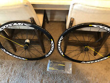 NEW MAVIC Cosmic Elite 700c road bike wheels with carbon hubs Shimano compatible