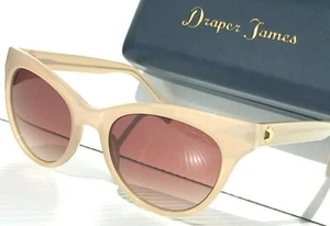NEW Draper James TARA Light Tan Designer Brown Lens Women Sunglass SU 0009 09 - Picture 1 of 12