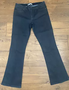 Levi's Damen Mid Rise Stiefel geschnitten dünn blau dunkel gewaschen 14M 32 x 31 - 32 - Bild 1 von 10