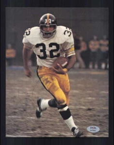 Franco Harris PSA DNA Signed 70`s Vintage 8x10 Photograph Autographed Steelers - Picture 1 of 2