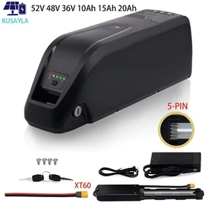 52V 48V 36V 10Ah 15Ah 20Ah Ebike Battery Lithium Battery Electric Bike 0-2000W - Picture 1 of 37