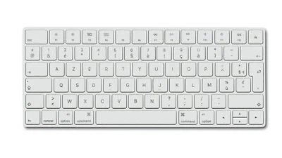 Apple Wireless Magic Keyboard - English/German/French/Dutch/Turkish MLA22LL/A - Image 1 of 4