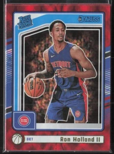 Panini Donruss NBA 2024-25 No. 236 Ron Holland II Rated Rookie International Red - Picture 1 of 2