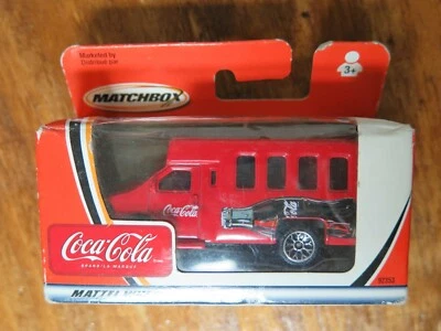 2002 1:64 Matchbox - Coca-Cola Truck Bus In the box  - Image 1 of 4