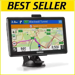 Bluetooth Car and Truck GPS Navigator - Free 2025 Map Updates & Road Alerts - Picture 1 of 10