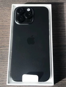 iPhone 16 Pro Max 256GB Black Titanium - Picture 1 of 4