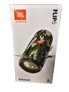 NEW | JBL Flip 5 Portable Waterproof Wireless Bluetooth Speaker - Camouflage - Picture 1 of 5