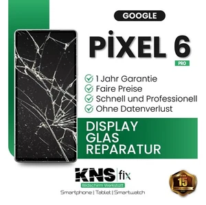 Google Pixel 6 PRO Przednie szkło Naprawa Szkło wyświetlacza Wymiana ✅ 24 godziny | Tanie - Zdjęcie 1 z 6