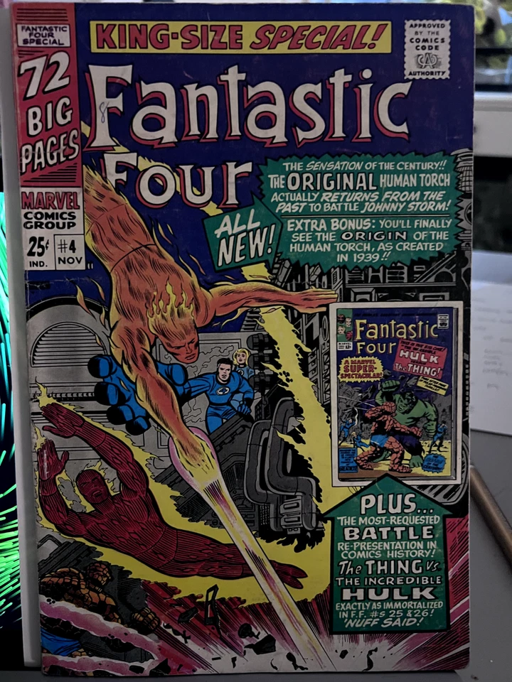 Fantastic Four Annual #4 G/VG The Original Human Torch - Image 1 of 1