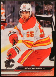 2023-24 23/24 Upper Deck Series 1 #28 Noah Hanifin Calgary Flames