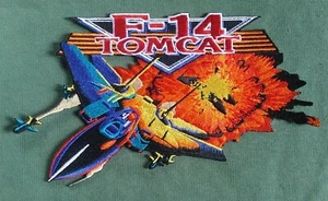 Large F-14 Tomcat In Action USN Navy Collectors Patch - Picture 1 of 7