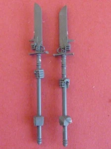 GREY KNIGHTS Terminator 2 X DOS MANOS NEMISIS FORCE ALABARDAS - Brocas 40K - Imagen 1 de 1