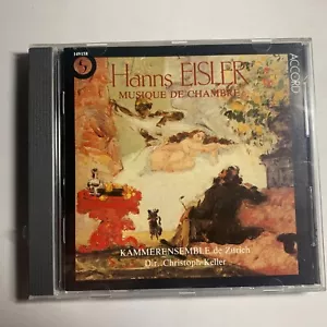 HANS EISLER MUSIQUE DE CHAMBRE CHAMBER MUSIC 1986 ACCORD 149158 FRENCH IMP NM CD - Picture 1 of 4