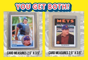 Seinfeld Newman Baseball Cards NY Parody Art ACEO. You get both! - Picture 1 of 7