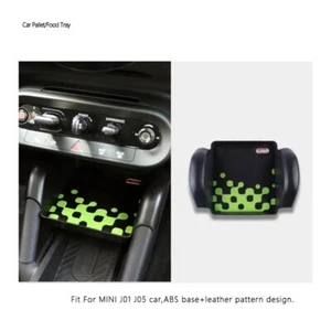 Green Console Storage Box Sticker for Mini Cooper Electric Car J01/F66 24-25 - Picture 1 of 1