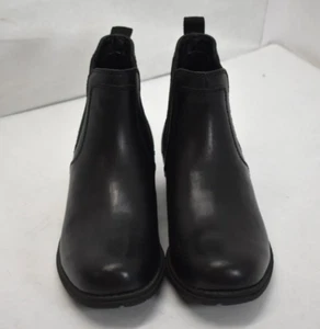 Eastland Double Up Chelsea Boots Leather Ankle Booties Black Womens Size 8M - Picture 1 of 8