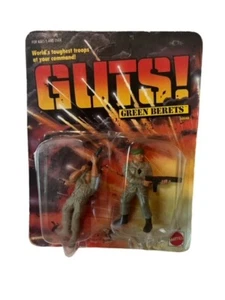 Guts Green Berets G.U.T.S. Mattel soldier Vtg figures MOC Destroyer Crawler BMC4 - Picture 1 of 6