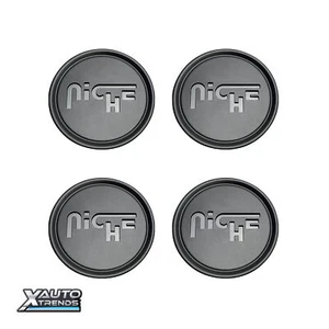 4 x Niche Wheel Center Cap Matte Black w/ Gloss Black Logo 1005-62MBL - Picture 1 of 1