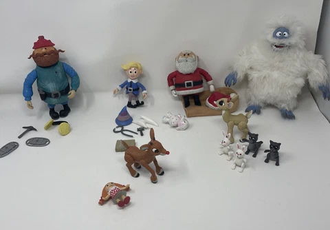 PLAYING MANTIS 2000 Rudolph The Red-Nosed Reindeer/Misfit Toys Lot 96% Complete Cover