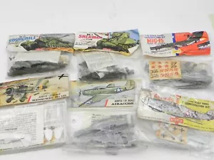 Airfix Sherman Churchill Messerschmitt MIG Henschel Airacobra 00 scale 1/72 kit - Imagen 1 de 7