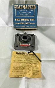 New SealMaster Ball Bearing Unit Shaft Size 3/4” (Model # SF-12) - Picture 1 of 9