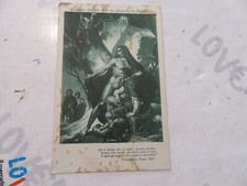 Card Classic Dante And Virgilio Viewed From Rineri Never Shipped First Of 1900