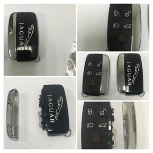 JAGUAR F-TYPE F-PACE XE XF XJ XJ XK XKR 5 BUTTON REMOTE CONTROL KEY SHELL - Picture 1 of 3