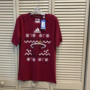 Miami Heat Adidas Ultimate Tee Neu mit Etikett Größe M - Bild 1 von 5