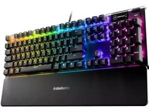 SteelSeries Apex 5 Hybrid Mechanical Gaming Keyboard – Per-Key RGB Illumination - Picture 1 of 5