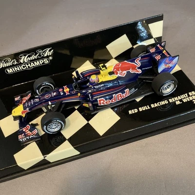 Red Bull Racing RB6 Mark Webber 2010 MAXICHAMPS Minichamps 1/43 Minicar - Image 1 of 4