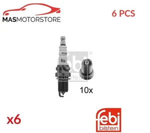 MOTOR ZÜNDKERZEN SATZ STECKER FEBI BILSTEIN 13603 6 STÜCK P NEU OE ERSATZ - Bild 1 von 5