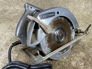 Vintage Sears Craftsman 315.27782 1-3/4 HP Corded 7" Circular Saw Made In USA! - Picture 1 of 9
