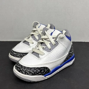 Nike Air Jordan 3 Retro TD Racer Blue 2021 Größe 6C Sneaker Schuhe 832033-145 - Bild 1 von 11