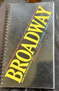 Broadway From the Battery to the Bronx Paperback 1988 Richard Shepard Carin Marx - Picture 1 of 5