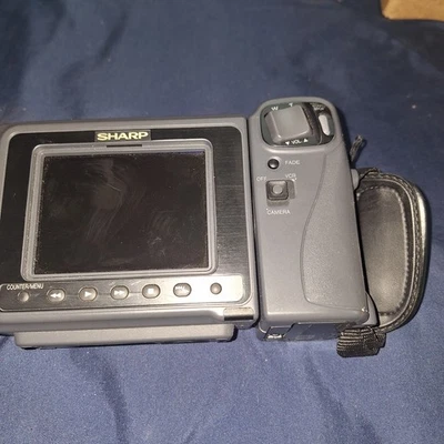 VTG Sharp Viewcam VL-E500U 8mm Video  Camcorder VCR Video Play Transfer untested - Image 1 of 4