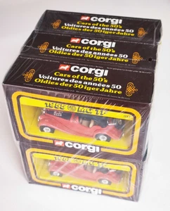 1984 DIECAST CORGI FACTORY SEALED EX SHOP STOCK PACK X 6 - 813 1955 MG TF - RARE - Bild 1 von 8