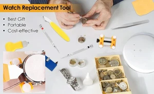 9Pcs Watch Repair Kit Durable Watch Back Remover Tool Set Portable Watch nupPt - Picture 1 of 12