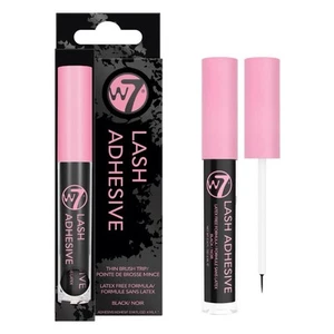 W7 Lash Adhesive Black Latex Free Eyelash Glue With Thin brush Tip - Picture 1 of 3